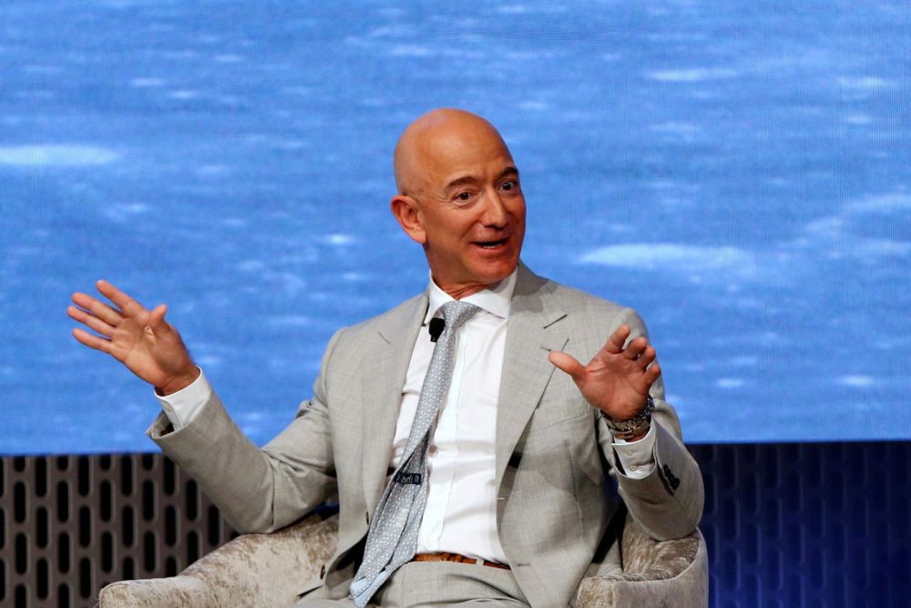 JEFF BEZOS ON THE TOP OF FORBES LIST 