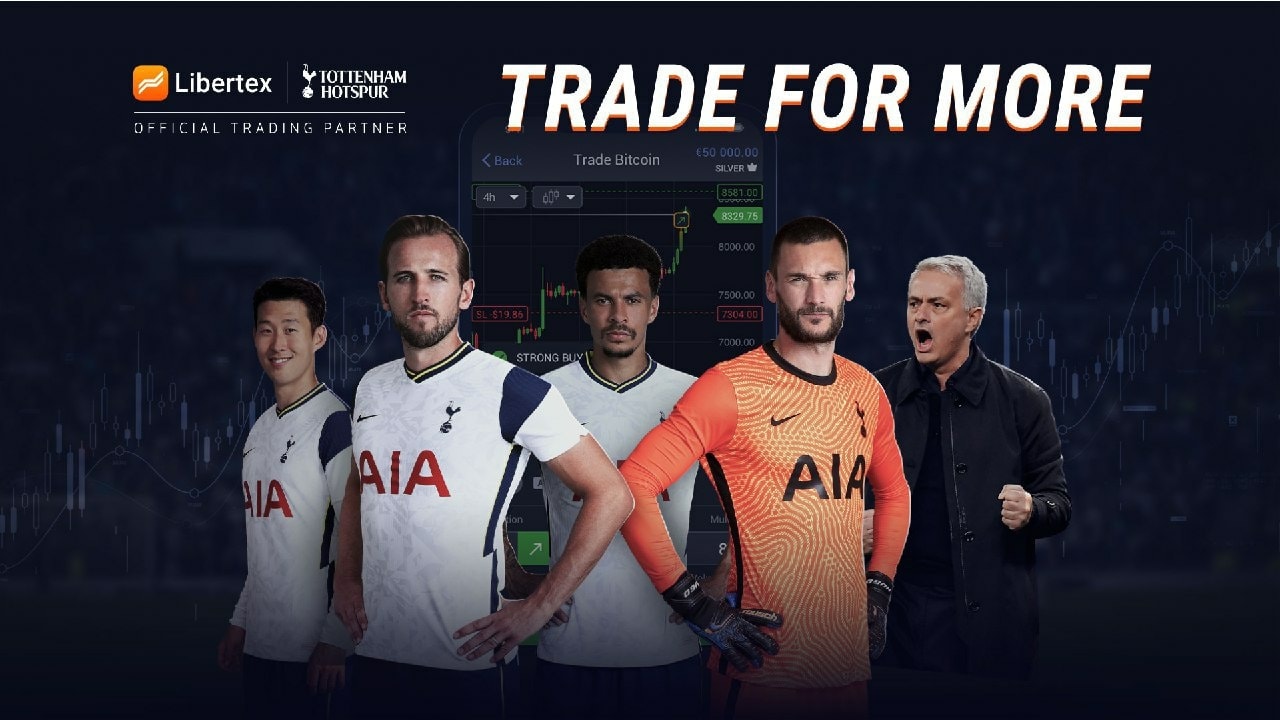 Libertex announced Tottenham Hotspur as the club's 